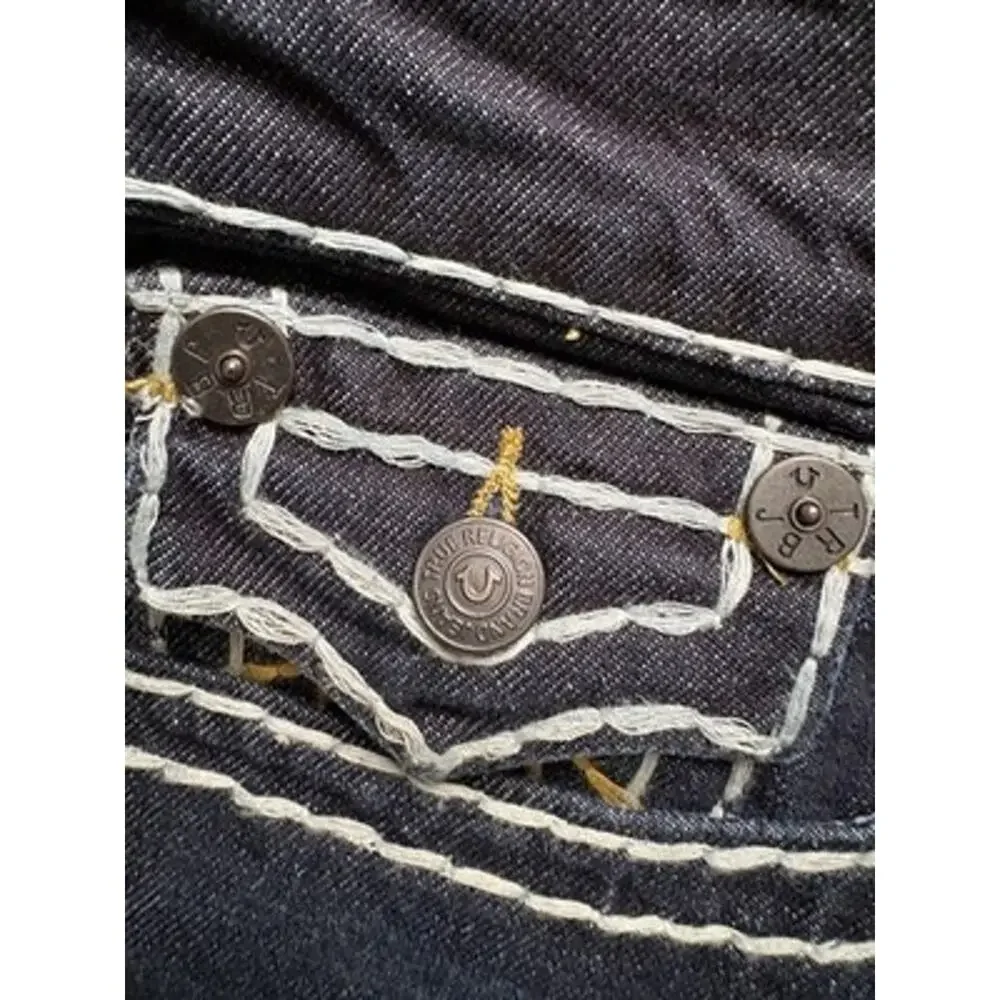 NWT True Religion Rocco Super T 40 Columbia St Dark Wash